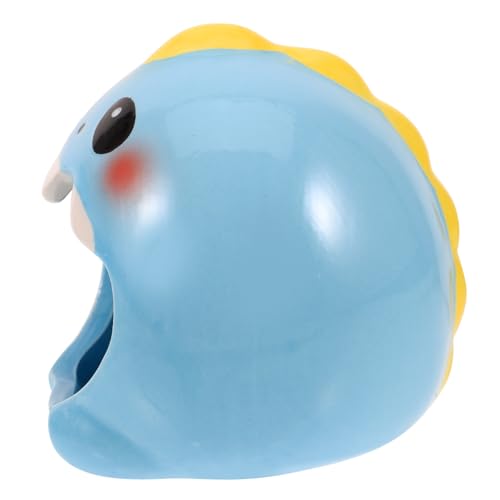 UTHCLO Keramik Hamster Nest Kleintier Versteck Kühles Schlafhaus mit Pinguinmotiv Sommer Nagerhaus für Hamster Igel Chinchilla Kleintierzubehör Zufällige Farbe Zufällige Farbe von UTHCLO