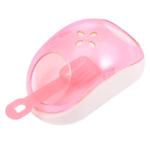 UTHCLO Kleintier Sandbad mit Schaufel Halbdurchsichtiges Chinchilla Hamster Badehaus Stresslinderndes Tragbares Sandbadezimmer für Kleine Haustiere Wie Rennmäuse und Zufällige Farbe UTHCLO Kleintier Sandbad mit Schaufel Halbdurchsichtiges Chinchilla Hamster Badehaus Stresslinderndes Tragbares Sandbadezimmer für Kleine Haustiere Wie Rennmäuse und Zufällige Farbe von UTHCLO