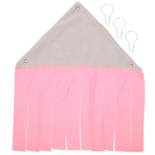 UTHCLO Kleintier Versteck Haus Hängematte für Hamster Meerschweinchen Kaninchen Eckversteck mit Natürlichem Design und Einfachem Anbringen Geeignet für Kleine Nagetiere und von UTHCLO
