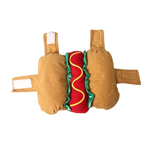 UTHCLO Kreatives Haustier Kostüm Bunte Verkleidung für Katzen und Hunde Leichtes Tragbares Party Outfit Festliche Dekoration für Karneval Weihnachten und Cosplay Geeignet für Haustiere von UTHCLO