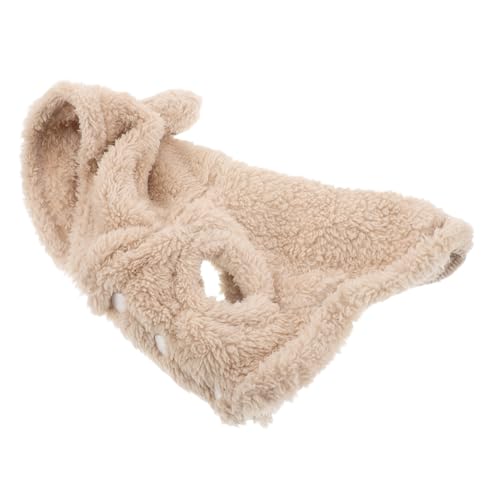 UTHCLO Kuscheliger Haustier-Hoodie mit Süßen Hasenohren Leichter Polyester-Pullover für Kleine Hunde Katzen und Kaninchen Wärmendes Winterkostüm für Drinnen und Draußen UTHCLO Kuscheliger Haustier-Hoodie mit Süßen Hasenohren Leichter Polyester-Pullover für Kleine Hunde Katzen und Kaninchen Wärmendes Winterkostüm für Drinnen und Draußen von UTHCLO