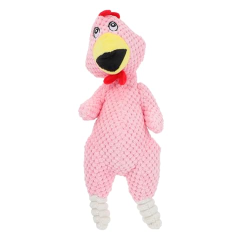 UTHCLO Langlebiges Quietschendes Huhn Hundespielzeug Großes Interaktives Kauspielzeug für Zahnpflege und Stressabbau Vielseitiges Klangspielzeug für Haustiere und Welpen Ostergeschenk UTHCLO Langlebiges Quietschendes Huhn Hundespielzeug Großes Interaktives Kauspielzeug für Zahnpflege und Stressabbau Vielseitiges Klangspielzeug für Haustiere und Welpen Ostergeschenk von UTHCLO