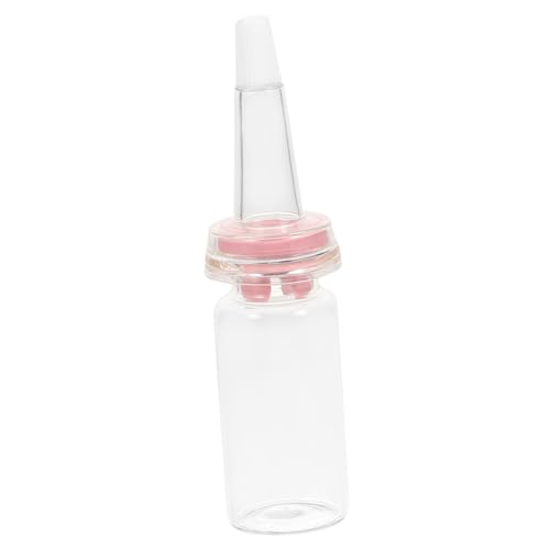 UTHCLO Nursing Flasche für Haustiere Glas Milchflasche mit Langlebigem Silikon nippel Auslaufsicher Beißfest Geeignet für Hamster Eichhörnchen Kätzchen und Kleine Tiere zur Aufzucht und von UTHCLO