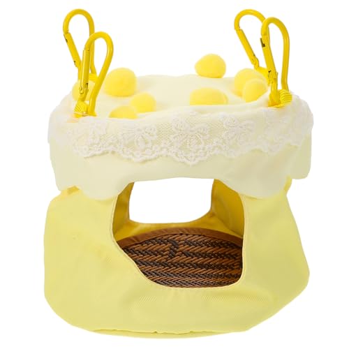 UTHCLO Parrot Bird Nest Hängendes Vogelnest aus Strapazierfähigem Atmungsaktiv Kühles Sommerbett für Verschiedene Papageienarten Vielseitig als Brut Spielnest Geeignet für Käfig und UTHCLO Parrot Bird Nest Hängendes Vogelnest aus Strapazierfähigem Atmungsaktiv Kühles Sommerbett für Verschiedene Papageienarten Vielseitig als Brut Spielnest Geeignet für Käfig und von UTHCLO