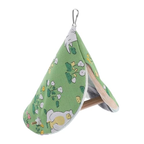 UTHCLO Parrot Nest House Warm Winter Snuggle Hut Bird Bed Cozy Soft Cushion Detachable Cleaning Suitable for Parakeets and Small Birds von UTHCLO