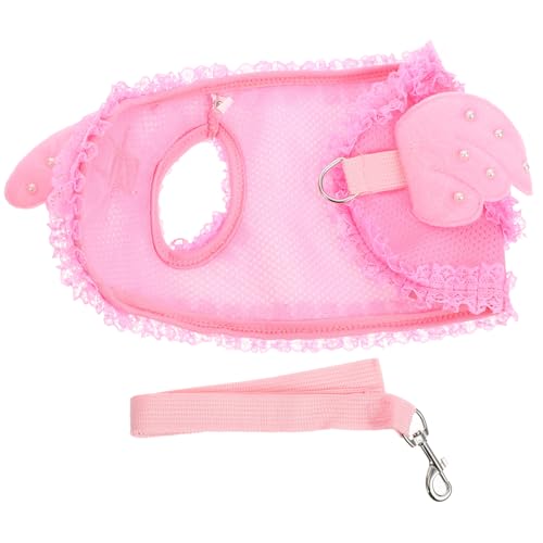 UTHCLO Pet Harness Angel Design Brustgeschirr für Katzen und Hunde Verstellbar Atmungsaktiv Leichtes und Langlebiges Brustgeschirr Komfortabel für Haustiere UTHCLO Pet Harness Angel Design Brustgeschirr für Katzen und Hunde Verstellbar Atmungsaktiv Leichtes und Langlebiges Brustgeschirr Komfortabel für Haustiere von UTHCLO