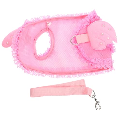 UTHCLO Pet Harness Katzen Brustgeschirr Leicht Atmungsaktiv Bequem S Angel Design Strap Brustschutz Strap für Kleine Hunde und Katzen Zufällige Farbe UTHCLO Pet Harness Katzen Brustgeschirr Leicht Atmungsaktiv Bequem S Angel Design Strap Brustschutz Strap für Kleine Hunde und Katzen Zufällige Farbe von UTHCLO