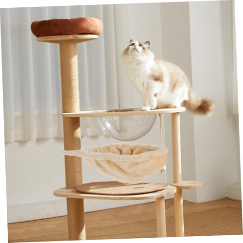 UTHCLO Plüsch Katzenhängematte Ersatz für Katzenkratzbaum Kuscheliges Indoor Katzenbett Komfortable Katzenliege für Fenster Gemütliches Katzenkletter und Ruheplatz UTHCLO Plüsch Katzenhängematte Ersatz für Katzenkratzbaum Kuscheliges Indoor Katzenbett Komfortable Katzenliege für Fenster Gemütliches Katzenkletter und Ruheplatz von UTHCLO