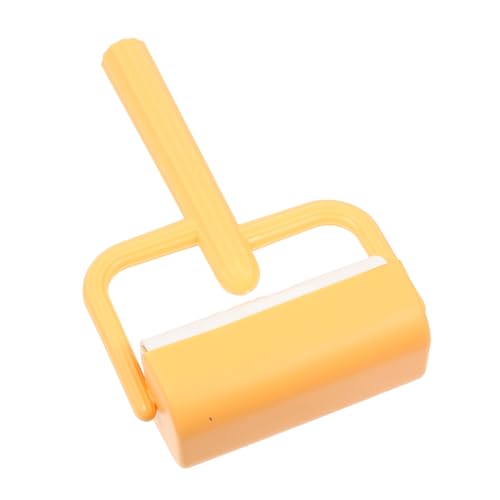UTHCLO Praktischer Tierhaarentferner Fusselrolle Haustierhaarroller Stark Haftend für Kleidung Sofa Auto Teppich Vielseitig und Wiederverwendbar in Orange UTHCLO Praktischer Tierhaarentferner Fusselrolle Haustierhaarroller Stark Haftend für Kleidung Sofa Auto Teppich Vielseitig und Wiederverwendbar in Orange von UTHCLO