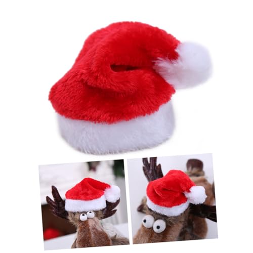 UTHCLO Rotes Weihnachtskostüm für Haustiere Kleine Hunde und Katzen Weiche Weihnachtsmütze Bequemes Hundekostüm Festliche Kopfbedeckung für Weihnachten und Feiertage UTHCLO Rotes Weihnachtskostüm für Haustiere Kleine Hunde und Katzen Weiche Weihnachtsmütze Bequemes Hundekostüm Festliche Kopfbedeckung für Weihnachten und Feiertage von UTHCLO