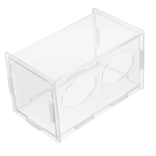 UTHCLO Rutin Hühnerfutterautomat aus Robustem Kunststoff Futterbehälter Transparent Biss Spritzfest für Geflügel und Kleintiere Langlebiger Automatischer Futterspender für Bauernhof und UTHCLO Rutin Hühnerfutterautomat aus Robustem Kunststoff Futterbehälter Transparent Biss Spritzfest für Geflügel und Kleintiere Langlebiger Automatischer Futterspender für Bauernhof und von UTHCLO