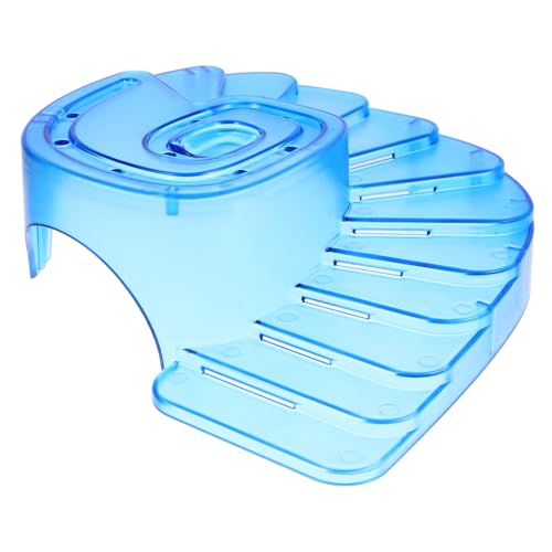 UTHCLO Schildkröten Sonnenplattform Groß Blau Schwimmende mit Natürlicher Pflanzenoptik Langlebige Sichere Basking Plattform für Aquarien und Terrarien Einfache Handhabung für von UTHCLO