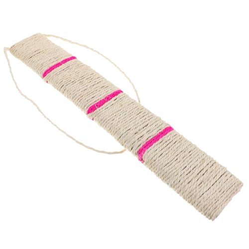 UTHCLO Sisal Kratzmatte für Katzen Robuste Katzenkratzmatte zum Aufhängen oder Flachlegen Natürliche Sisalfaser Katzenschutz für Möbel Spiel und Beschäftigungsmatte Farbe Zufällige Farbe von UTHCLO