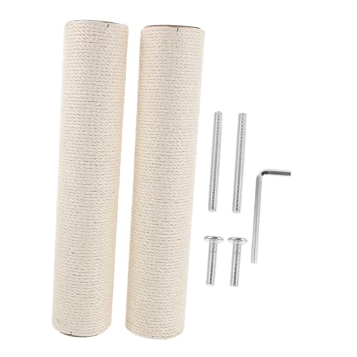 UTHCLO Sisal Kratzpfosten Ersatz mit Schrauben Stabile Verschleißfeste Katzenbaum Ersatzteile für Indoor Kratzbäume Einfache Langlebiger Kratzschutz für Katzenmöbel UTHCLO Sisal Kratzpfosten Ersatz mit Schrauben Stabile Verschleißfeste Katzenbaum Ersatzteile für Indoor Kratzbäume Einfache Langlebiger Kratzschutz für Katzenmöbel von UTHCLO