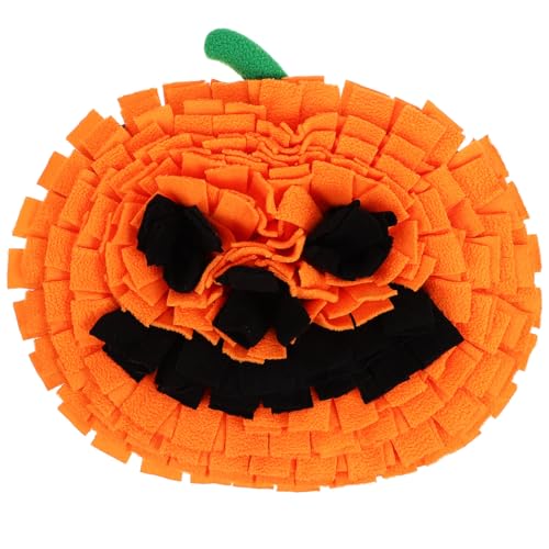 UTHCLO Snuffle Mat Hund Kürbisform Orange Schnüffelmatte Haustier Futtermatte Mentaltraining Beschäftigungsspielzeug Geruchsabsorbierend Leicht zu Reinigen UTHCLO Snuffle Mat Hund Kürbisform Orange Schnüffelmatte Haustier Futtermatte Mentaltraining Beschäftigungsspielzeug Geruchsabsorbierend Leicht zu Reinigen von UTHCLO