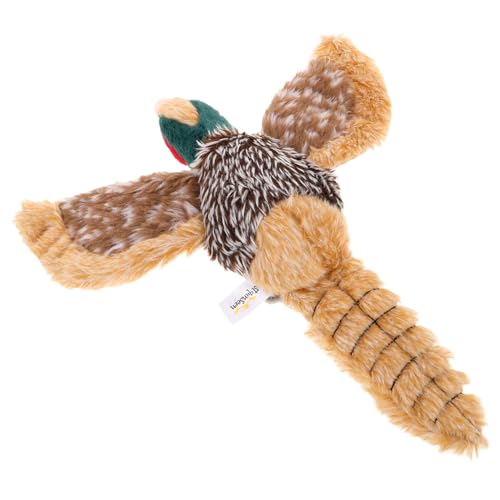 UTHCLO Squeaky Hundespielzeug Plüsch Vogel Form Robustes Kauspielzeug Interaktives Beschäftigungsspielzeug Für Kleine Mittlere Große Hunde Stressabbau und Zahnen von UTHCLO
