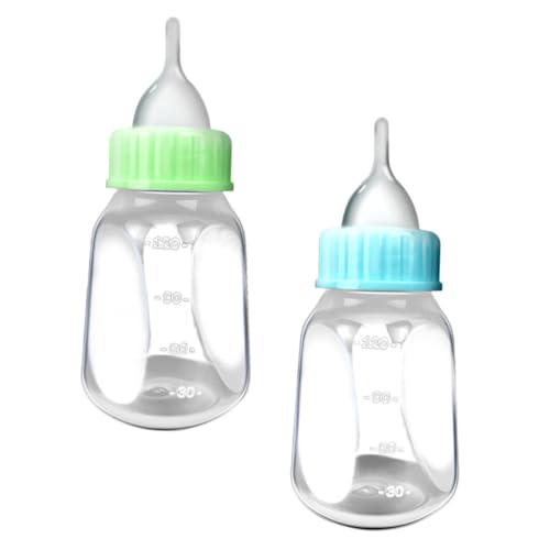 UTHCLO Teiliges Haustier aufzuchtflaschen Lebensmittelechtem Kunststoff Transparentes Design Sicher und Langlebig für Katzen Hundewelpen Tragbar und Praktisch von UTHCLO