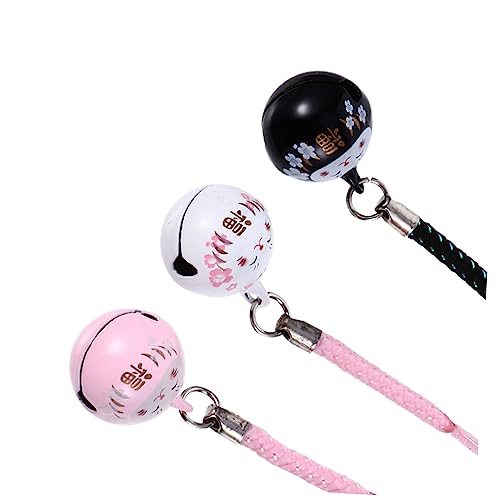 UTHCLO Teiliges Kupfer Glückskatze Anhänger mit Glocke Niedliche Cellphone Charms Langlebige Taschenhänger in Blau Rot und Gold Leichtes Design für Dekorative Geschenkidee UTHCLO Teiliges Kupfer Glückskatze Anhänger mit Glocke Niedliche Cellphone Charms Langlebige Taschenhänger in Blau Rot und Gold Leichtes Design für Dekorative Geschenkidee von UTHCLO