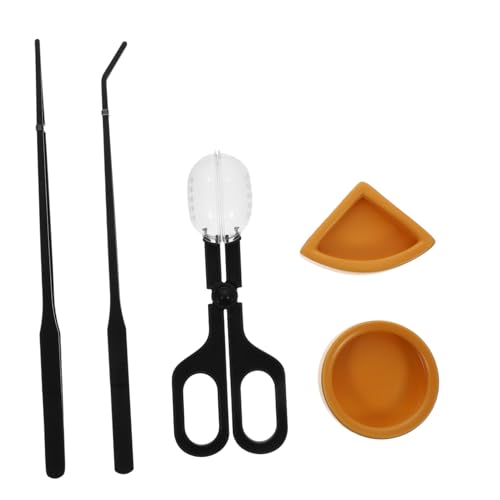 UTHCLO Teiliges Reptilien Fütterungsset mit Futter und Wasserschale Stabile Futterzange für Schildkröten Eidechsen und Schlangen aus Leichtem Kippsicherem Material für Sicheres Füttern UTHCLO Teiliges Reptilien Fütterungsset mit Futter und Wasserschale Stabile Futterzange für Schildkröten Eidechsen und Schlangen aus Leichtem Kippsicherem Material für Sicheres Füttern von UTHCLO