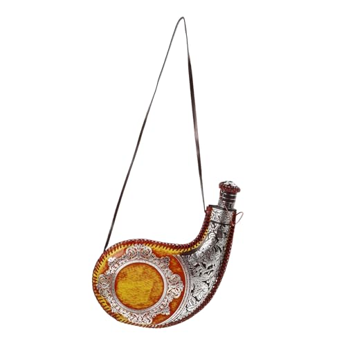UTHCLO Traditionelle Wasserflasche mit Riemen Auslaufsicherer Flüssigkeitsspeicher für Outdoor Aktivitäten Wie Camping Wandern Angeln und Bootfahren Vintage Stil UTHCLO Traditionelle Wasserflasche mit Riemen Auslaufsicherer Flüssigkeitsspeicher für Outdoor Aktivitäten Wie Camping Wandern Angeln und Bootfahren Vintage Stil von UTHCLO