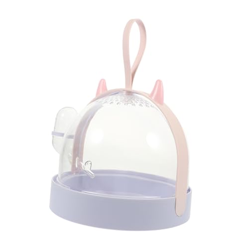 UTHCLO Tragbare Hamster Transportbox mit Atmungsaktivem Design Langlebiger Geruchloser Haustierkäfig für Unterwegs Leicht und Handlich für Kleine Kleintiere und Reisen UTHCLO Tragbare Hamster Transportbox mit Atmungsaktivem Design Langlebiger Geruchloser Haustierkäfig für Unterwegs Leicht und Handlich für Kleine Kleintiere und Reisen von UTHCLO