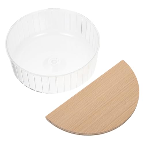 UTHCLO Transparente Hamster Sandbad Box mit Abnehmbarem Holzdeckel Kunststoff Hamster Badezimmer und Toilette für Kleine Tiere Wie und Chinchilla Praktische und Kompakte Badeecke UTHCLO Transparente Hamster Sandbad Box mit Abnehmbarem Holzdeckel Kunststoff Hamster Badezimmer und Toilette für Kleine Tiere Wie und Chinchilla Praktische und Kompakte Badeecke von UTHCLO