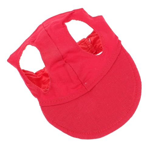 UTHCLO Verstellbare Hundebaseballmütze Sommerhut mit Atmungsaktivem Material und Ohrlöchern Leichter Sonnenschutz für Kleine Hunde Welpen und Katzen Dekorativer Sporthut für Outdoor UTHCLO Verstellbare Hundebaseballmütze Sommerhut mit Atmungsaktivem Material und Ohrlöchern Leichter Sonnenschutz für Kleine Hunde Welpen und Katzen Dekorativer Sporthut für Outdoor von UTHCLO