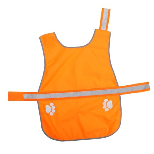 UTHCLO Verstellbare Reflektierende Sicherheitsweste für Hunde in Orange Wasserabweisend Atmungsaktiv für Outdoor Spaziergänge und Wanderungen Geeignet für Hunderassen mit Komfortablen UTHCLO Verstellbare Reflektierende Sicherheitsweste für Hunde in Orange Wasserabweisend Atmungsaktiv für Outdoor Spaziergänge und Wanderungen Geeignet für Hunderassen mit Komfortablen von UTHCLO