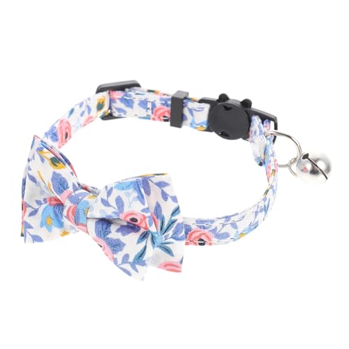 UTHCLO Verstellbares Katzenhalsband mit Schleife Komfortables Breites Haustier Accessoire Komfortabel und Sicher Anpassbar für Kätzchen von Waschbar und Wiederverwendbar Dekorativ für UTHCLO Verstellbares Katzenhalsband mit Schleife Komfortables Breites Haustier Accessoire Komfortabel und Sicher Anpassbar für Kätzchen von Waschbar und Wiederverwendbar Dekorativ für von UTHCLO