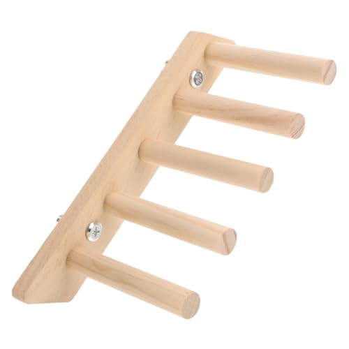 UTHCLO Vogel Papagei Holz Sitzstange Leiter Lagig Klettern Spielstand für Wellensittiche Nymphensittiche Papageien Haustiere Langlebig Sicher Vielseitig UTHCLO Vogel Papagei Holz Sitzstange Leiter Lagig Klettern Spielstand für Wellensittiche Nymphensittiche Papageien Haustiere Langlebig Sicher Vielseitig von UTHCLO