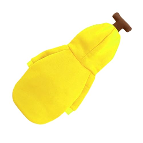 UTHCLO Warmer Hundepullover für Kleine und Mittelgroße Hunde Weiches Fleece Lustiger Bananen hundepullover Bequemes Party kostüm für Herbst und Winter Leicht Anzuziehen Kuschelig und UTHCLO Warmer Hundepullover für Kleine und Mittelgroße Hunde Weiches Fleece Lustiger Bananen hundepullover Bequemes Party kostüm für Herbst und Winter Leicht Anzuziehen Kuschelig und von UTHCLO
