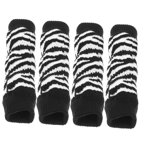 UTHCLO Waschbare Wiederverwendbare Hund Beinschoner aus Baumwolle Schützende Pet Leg Socks für Kalte Nasse Wintertage Geeignet für Hunde mit Empfindlichen Pfoten Langlebiger Pfotenschutz von UTHCLO