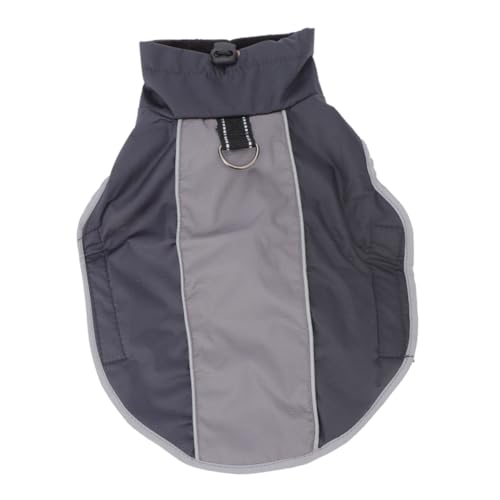 UTHCLO Wasserdichter Hundemantel XXL Warm Gefüttert Reflektierend Atmungsaktiv Outdoor Hundejacke für Kalte Wintertage von UTHCLO