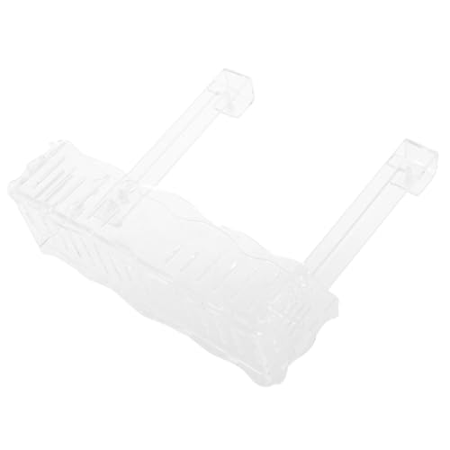 UTHCLO Wasserpflanzen Pflanzbecher mit Haken Langlebiger Aquarium Planter Transparentes Pflanzgefäß für Aquarien und Fischbecken Dekoration Wiederverwendbar Groß von UTHCLO