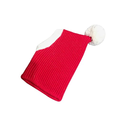 UTHCLO Weihnachtliche Haustier Wollmütze Rot S Weicher Komfortabler Hundepullover für Welpen Fotoaccessoire und Kostüm für Weihnachten Partys Alltag und Fototermine UTHCLO Weihnachtliche Haustier Wollmütze Rot S Weicher Komfortabler Hundepullover für Welpen Fotoaccessoire und Kostüm für Weihnachten Partys Alltag und Fototermine von UTHCLO