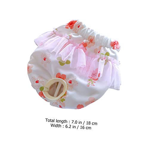 UTHCLO Wiederverwendbare Hundewindel für Hündinnen S Schützende Läufigkeitsschutz Atmungsaktiv Waschbar Hygienisch für Welpen Schützt Möbel und Böden vor Urinflecken von UTHCLO