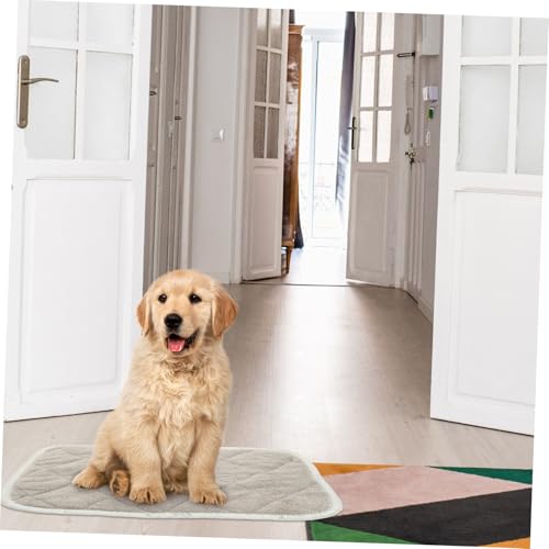 UTHCLO Winterliche Extra Dicke und rutschfeste Schlafunterlage für Hunde und Katzen Waschbare Wärmende Haustiermatte Vielseitig Einsetzbar für Couch Bett und Transportbox von UTHCLO