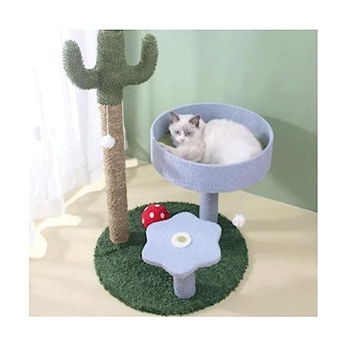 All-in-One-Katzenturm, Kaktus-Katzenbaum, Katzenkletterturm, stabile Plüschsitzstangen, Katzenkratzbäume, Katzenwohnung für den Innenbereich All-in-One-Katzenturm, Kaktus-Katzenbaum, Katzenkletterturm, stabile Plüschsitzstangen, Katzenkratzbäume, Katzenwohnung für den Innenbereich von UTMACH