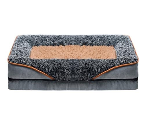 Hundebett Hundekorb Katzenbett Hundekörbchen Großes Hundebett Für Große, Mittelgroße Hunde, Haustierbett, Wasserdichte Matratze Mit Abnehmbarem, Waschbarem Bezug Haustierbett Hundesofa ( Color : C , S Hundebett Hundekorb Katzenbett Hundekörbchen Großes Hundebett Für Große, Mittelgroße Hunde, Haustierbett, Wasserdichte Matratze Mit Abnehmbarem, Waschbarem Bezug Haustierbett Hundesofa ( Color : C , S von UTOQIA