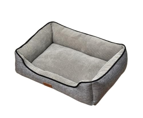 Hundebett Hundekorb Katzenbett Hundekörbchen Sofa-Hundebetten für Hunde, waschbar, großes Hundebett, mittelgroße Hundebetten mit abnehmbaren Bezügen Haustierbett Hundesofa ( Color : A , Size : 80*60cm Hundebett Hundekorb Katzenbett Hundekörbchen Sofa-Hundebetten für Hunde, waschbar, großes Hundebett, mittelgroße Hundebetten mit abnehmbaren Bezügen Haustierbett Hundesofa ( Color : A , Size : 80*60cm von UTOQIA