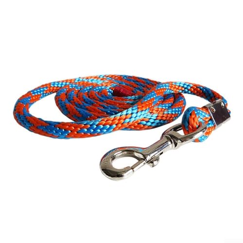 Führleine für Hunde, robuste Nylon-Konstruktion, Braun / Blau Führleine für Hunde, robuste Nylon-Konstruktion, Braun / Blau von UTTASU