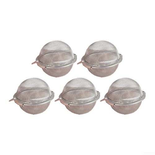 Müheloses Angeln mit 5-teiligem Köderkäfig-Set aus Edelstahl zur Köderfütterung (M) von UTTASU