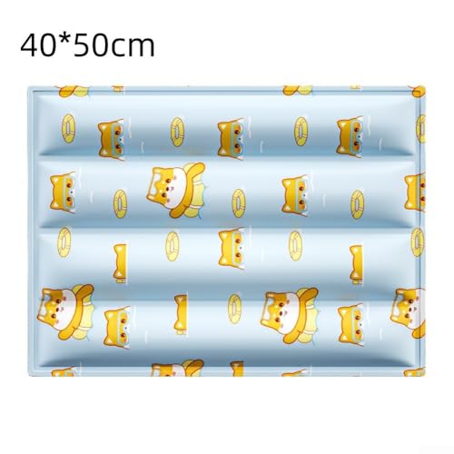 UTTASU Kühlendes Gelkissen für Hunde und Katzen, innovative Kühltechnologie für Sommerkomfort (A 40 x 50 cm) von UTTASU