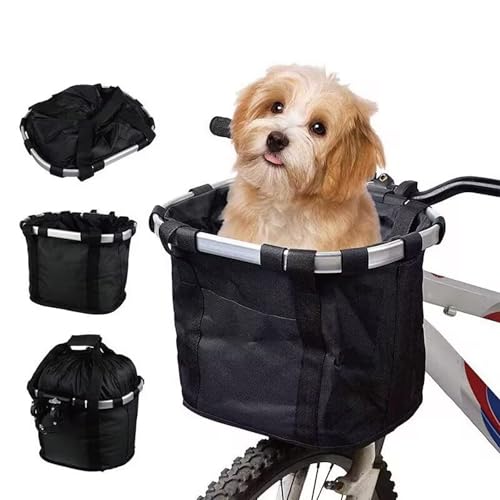 UUE Fahrradkorb Hundekorb Fahrrad vorne 5kg Fahrradkörbe für Hunde und Katzen Hundefahrradkorb Faltbar Wasserdicht Fahrrad Lenkerkorb mit Fahrrad Zubehör für Kleiner Hund Mountain Picknick Einkaufen UUE Fahrradkorb Hundekorb Fahrrad vorne 5kg Fahrradkörbe für Hunde und Katzen Hundefahrradkorb Faltbar Wasserdicht Fahrrad Lenkerkorb mit Fahrrad Zubehör für Kleiner Hund Mountain Picknick Einkaufen von UUE