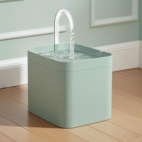 UUE Katzenbrunnen, 1,5L Trinkbrunnen für Katze, Super Silent Katzen Trinkbrunnen, Wasserbrunnen für Katzen, Automatisch Katzentrinkbrunnen, Trinkbrunnen Katze, Katzen Brunnen - für Mehrere Haustiere von UUE