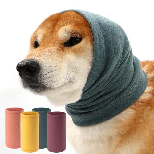 UUREED Beruhigender Hunde-Kapuzenpullover, Hämatom-Ohrwickel, ruhige Kopfbedeckung, Ohrenschützer für Bad, Gewitter UUREED Beruhigender Hunde-Kapuzenpullover, Hämatom-Ohrwickel, ruhige Kopfbedeckung, Ohrenschützer für Bad, Gewitter von UUREED