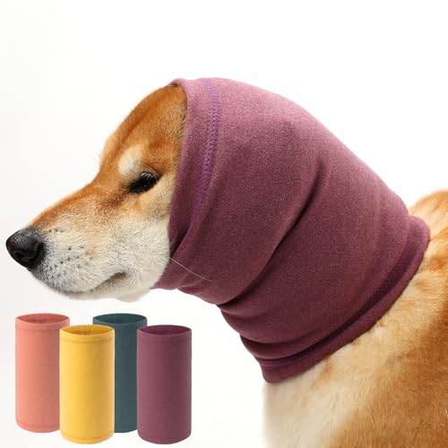 UUREED Beruhigender Hunde-Kapuzenpullover, Hämatom-Ohrwickel, ruhige Kopfbedeckung, Ohrenschützer für Bad, Gewitter UUREED Beruhigender Hunde-Kapuzenpullover, Hämatom-Ohrwickel, ruhige Kopfbedeckung, Ohrenschützer für Bad, Gewitter von UUREED