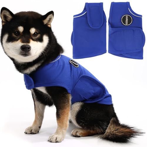 UUREED Hunde-Angstweste, bequem, zur Linderung von Angst, beruhigende Weste für Gewitter, Reisen, Feuerwerk, Tierarztbesuche, Trennungsangstlinderung für Hunde UUREED Hunde-Angstweste, bequem, zur Linderung von Angst, beruhigende Weste für Gewitter, Reisen, Feuerwerk, Tierarztbesuche, Trennungsangstlinderung für Hunde von UUREED