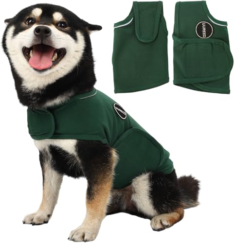 UUREED Hunde-Angstweste, bequem, zur Linderung von Angst, beruhigende Weste für Gewitter, Reisen, Feuerwerk, Tierarztbesuche, Trennungsangstlinderung für Hunde UUREED Hunde-Angstweste, bequem, zur Linderung von Angst, beruhigende Weste für Gewitter, Reisen, Feuerwerk, Tierarztbesuche, Trennungsangstlinderung für Hunde von UUREED