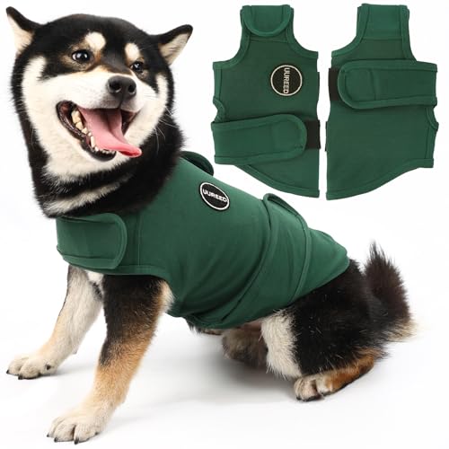 UUREED Hunde-Angstweste, bequem, zur Linderung von Angst, beruhigende Weste für Gewitter, Reisen, Feuerwerk, Tierarztbesuche, Trennungsangstlinderung für Hunde UUREED Hunde-Angstweste, bequem, zur Linderung von Angst, beruhigende Weste für Gewitter, Reisen, Feuerwerk, Tierarztbesuche, Trennungsangstlinderung für Hunde von UUREED